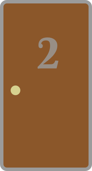 Door Two: closed