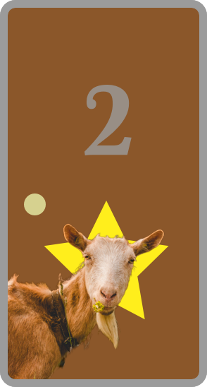 Door Two: selected with goat