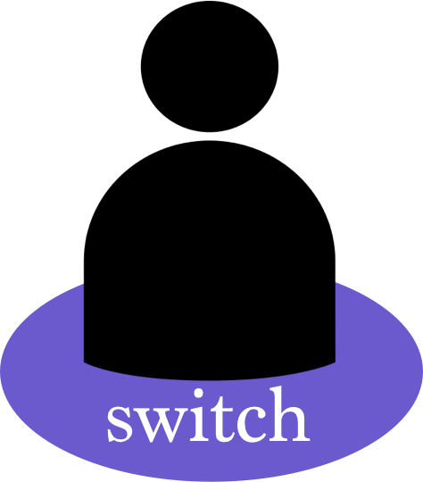 Purple Switch Character